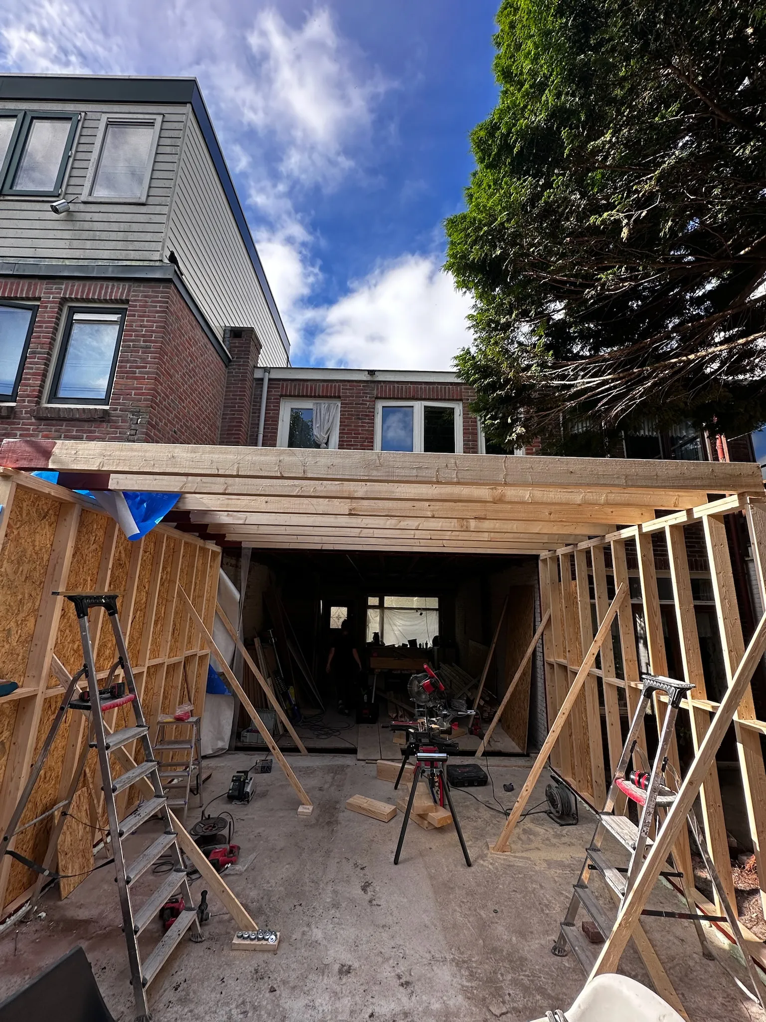 Uitbouw project